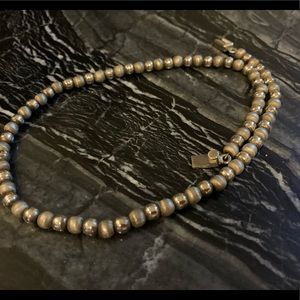 Silpada silver bi-finish necklace 18 niches long